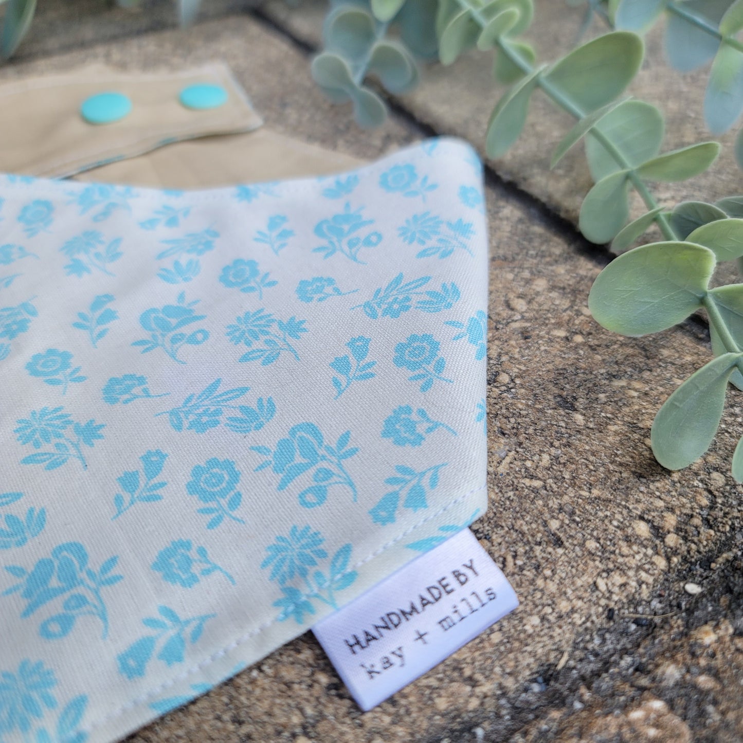 Blue Flower Scatter