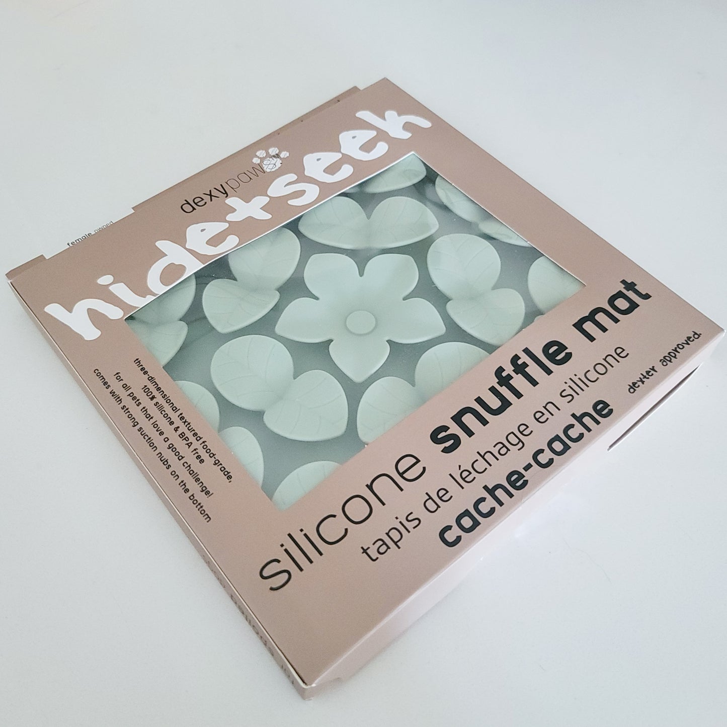 Hide + Seek Sage Green Silicone Snuffle Mat - Dexypaws